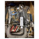 Combination Wrenches, C-Clamps, Hand Tools