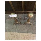 Brass Andirons