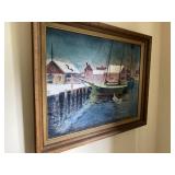 Harry Etter Oil On Board