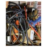 Extension Cords, Wood Clamp, Grease Gun