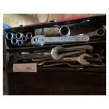 Vintage Hand Tools with Tool Box