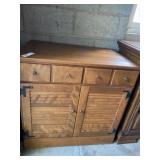 Ethan Allen Maple Server