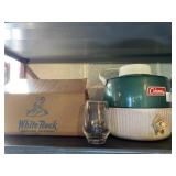 Tumblers with Coleman Cooler