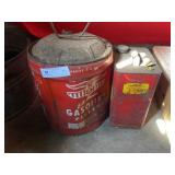 (2) Metal Fuel Cans