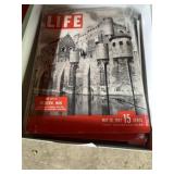 Vintage Life Magazines and Wall Art