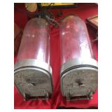 (2) Panay Countertop Display Jars