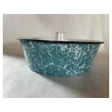 Pale Blue Agate Bundt Cake Mold