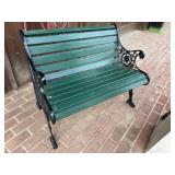 Cast Iron & Wood Park Bench
