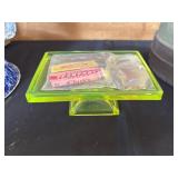 Clark Teaberry Gum Tray w/ Vtg. Wrappers & Sticks