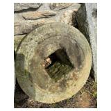 Large Antique Grinding Stone