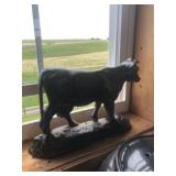 Contemporary Cast Iron Cow Door Stop