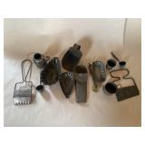 12 Miniature Tin Smith Items