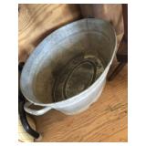 Galvanized Oval Wash Tub w/ 2 Handles