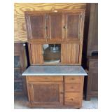 Early Hoosier Kitchen Cabinet