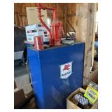 Mobiloil Oil Drum w/ Pump