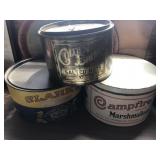 (3) Vtg. Advertising Tins