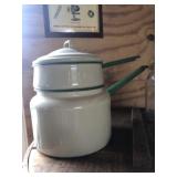 Enamelware Double Boiler
