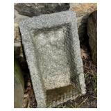 Miniature Stone Carved Trough