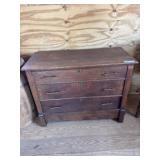 3-drawer Oak Chest