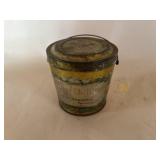 Candy Tin - "Merry Christmas from JE Schafer"