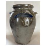 Rock Bridge Stoneware Tapered Canister
