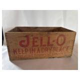 Jello Finger-jointed Wooden Advertising Box