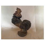 Cast Iron Rooster Door Stop