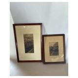 (2) Wallace Nutting Prints