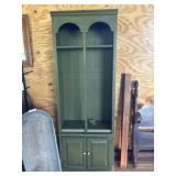 Softwood Antique-finish Bookcase