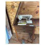 Sears Electric Sewing Machine w/ Cabinet
