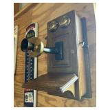 Kellogg Oak Wall Phone