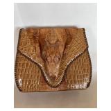 Alligator Purse "Exclusivo De Embassy Made in Cuba