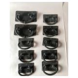 (10) Early Hardware Drawer Pulls