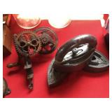 Early Apple Peeler & Flat Irons