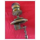 Early Wooden Decorated Pin Cushion