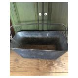 Galvanized Pennsylvania Railroad Bucket