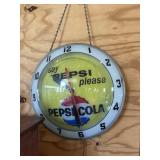 Pepsi Cola Clock