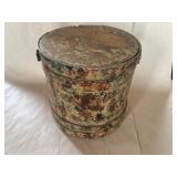 Paint Decorated Firkin