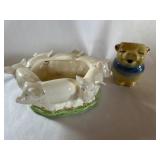 Pig Vase & Creamer