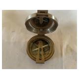Brinton Brass Compass Dated 1862