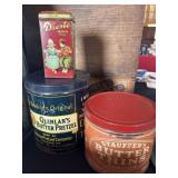 (3) Vtg. Advertising Tins