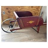 Early Wooden Wheelbarrow