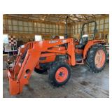 Kubota M4900 4WD 3 Pt. Tractor