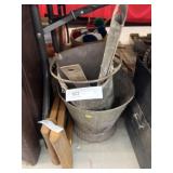 Ash Buckets, Crutches Ash Buckets, Crutches