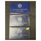 (3) Eisenhower Silver Dollars (3) Eisenhower Silver Dollars