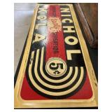 Vintage NICHOL KOLA Tin Sign Vintage NICHOL KOLA Tin Sign
