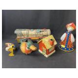 Vintage Tin Litho Toys Vintage Tin Litho Toys