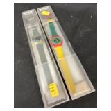 (2) Swatch Watches (2) Swatch Watches