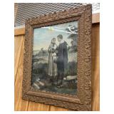 Gilt Framed Lithograph Gilt Framed Lithograph