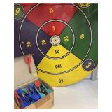 New Old Stock Darts with Dart Board New Old Stock Darts with Dart Board